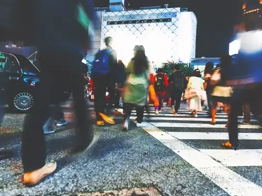 Surprise gated community street where pedestrian accident occurred at dusk